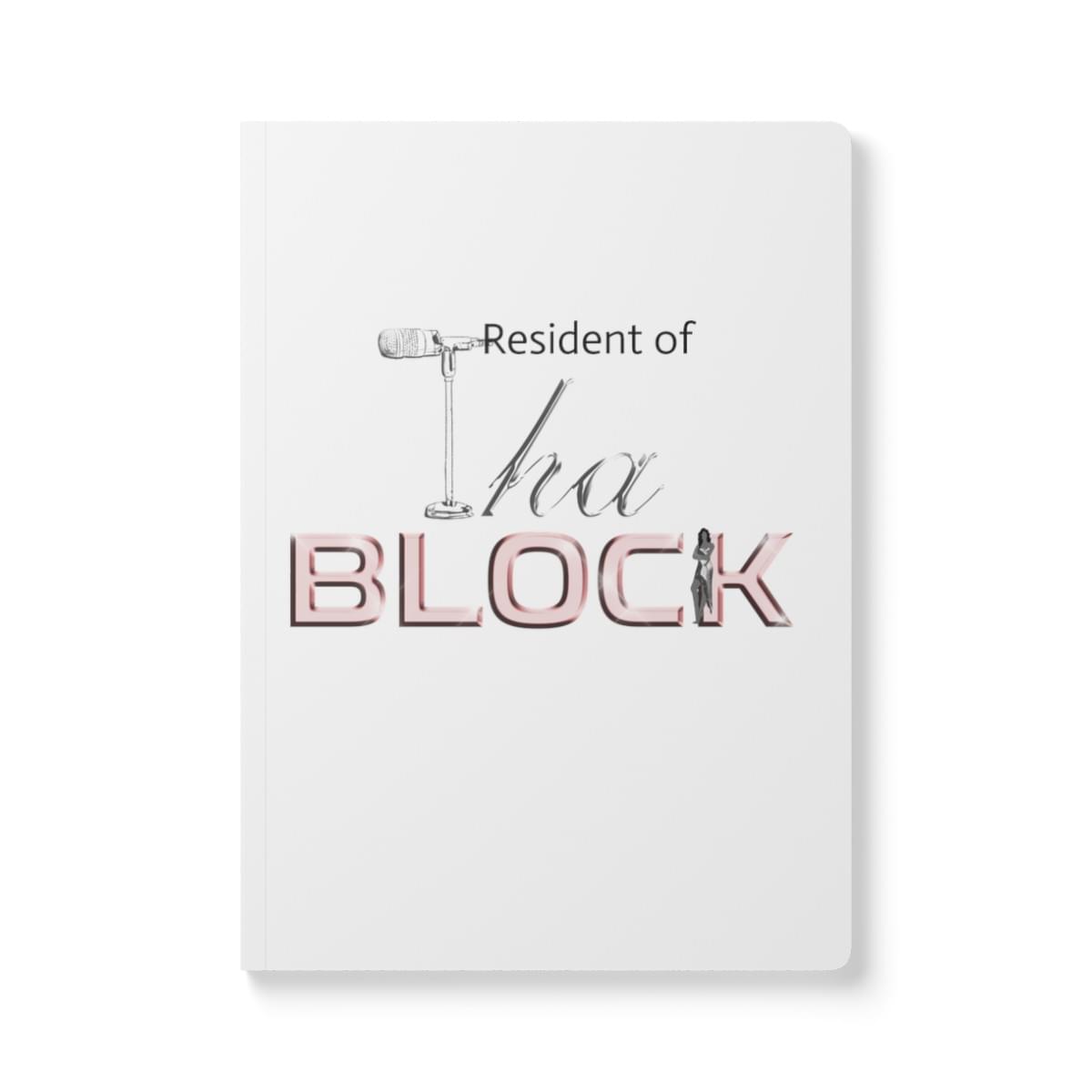 "The Block" Resident Softcover Journal (with Inside Prints)
